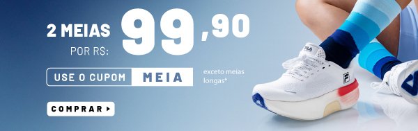2 meias por R$99,90 com cupom