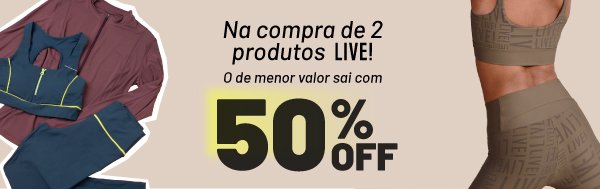PROMOÇÃO LIVE