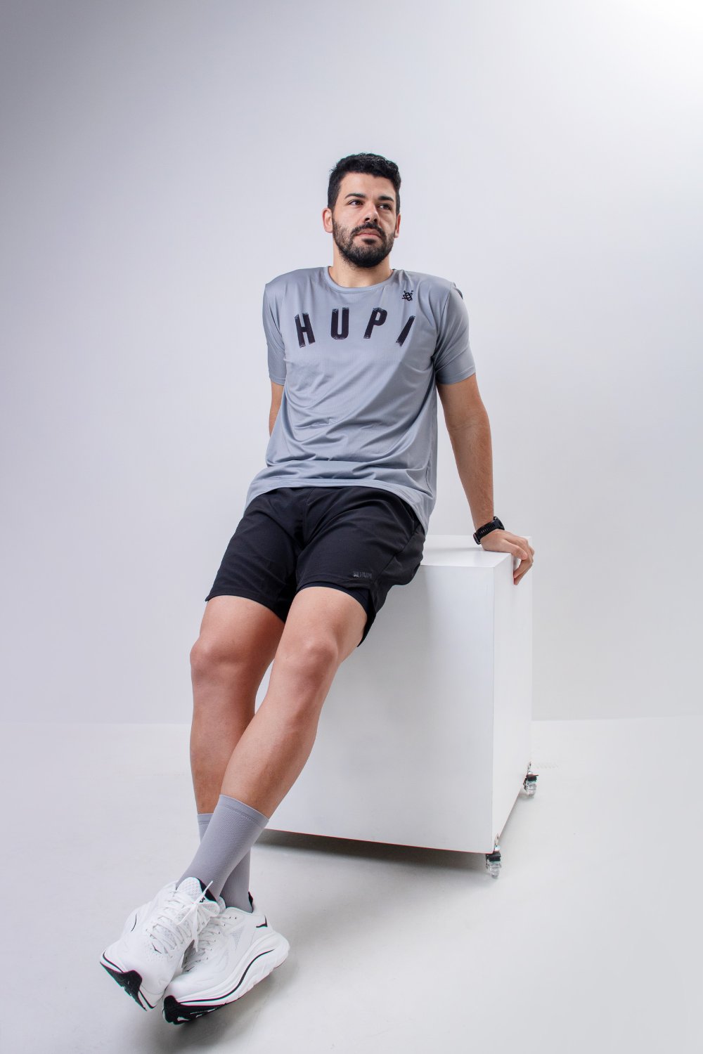 Bermuda HUPI Run Masculina 2 em 1 Bermuda HUPI Run Masculina 2 em 1