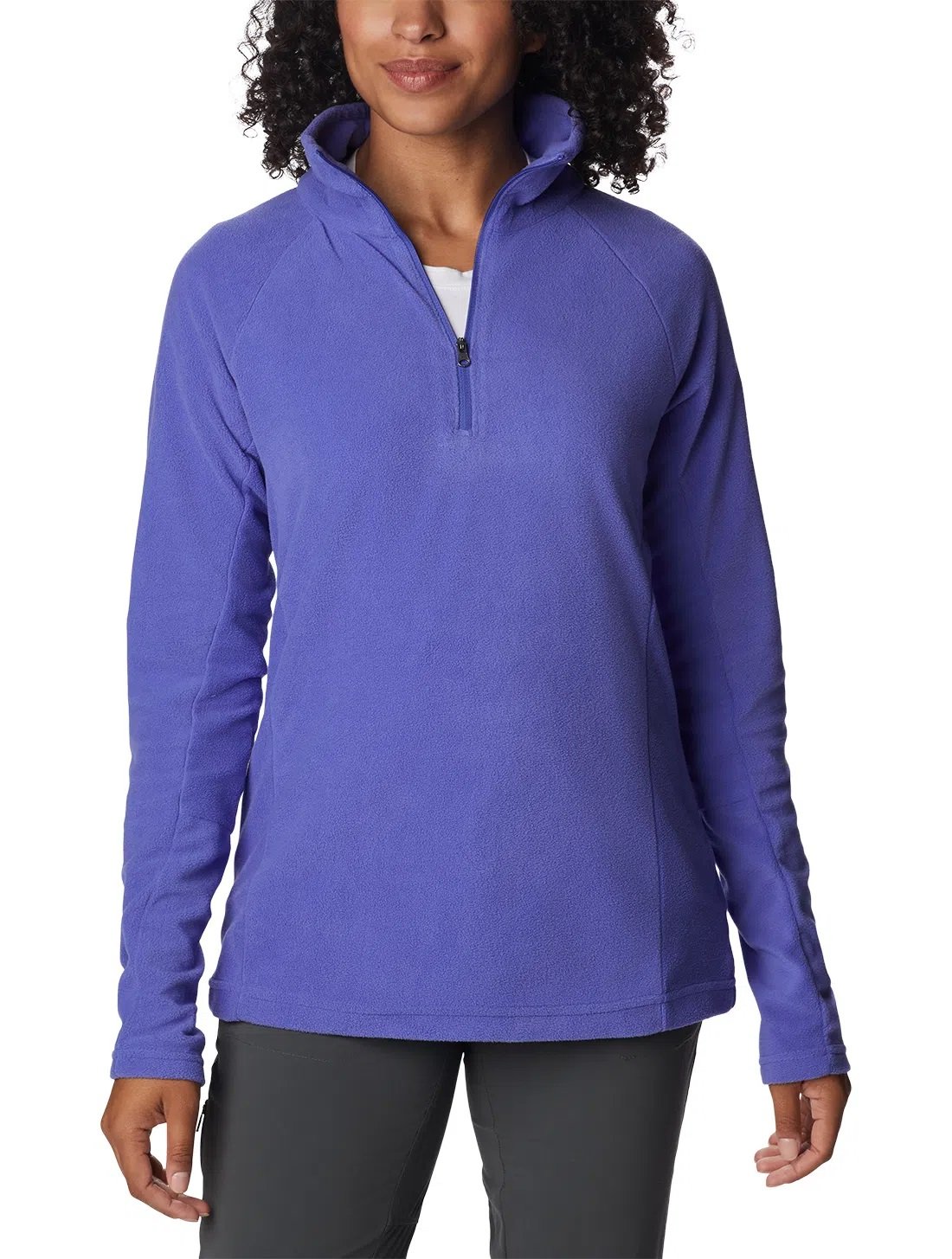 Blusão Fleece Columbia Feminino Glacial IV Roxo Blusão Fleece Columbia Feminino Glacial IV Roxo
