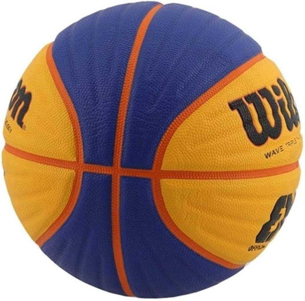 Bola Basquete Wilson Nba Team Azul e Amarelo - Clínica do Tênis