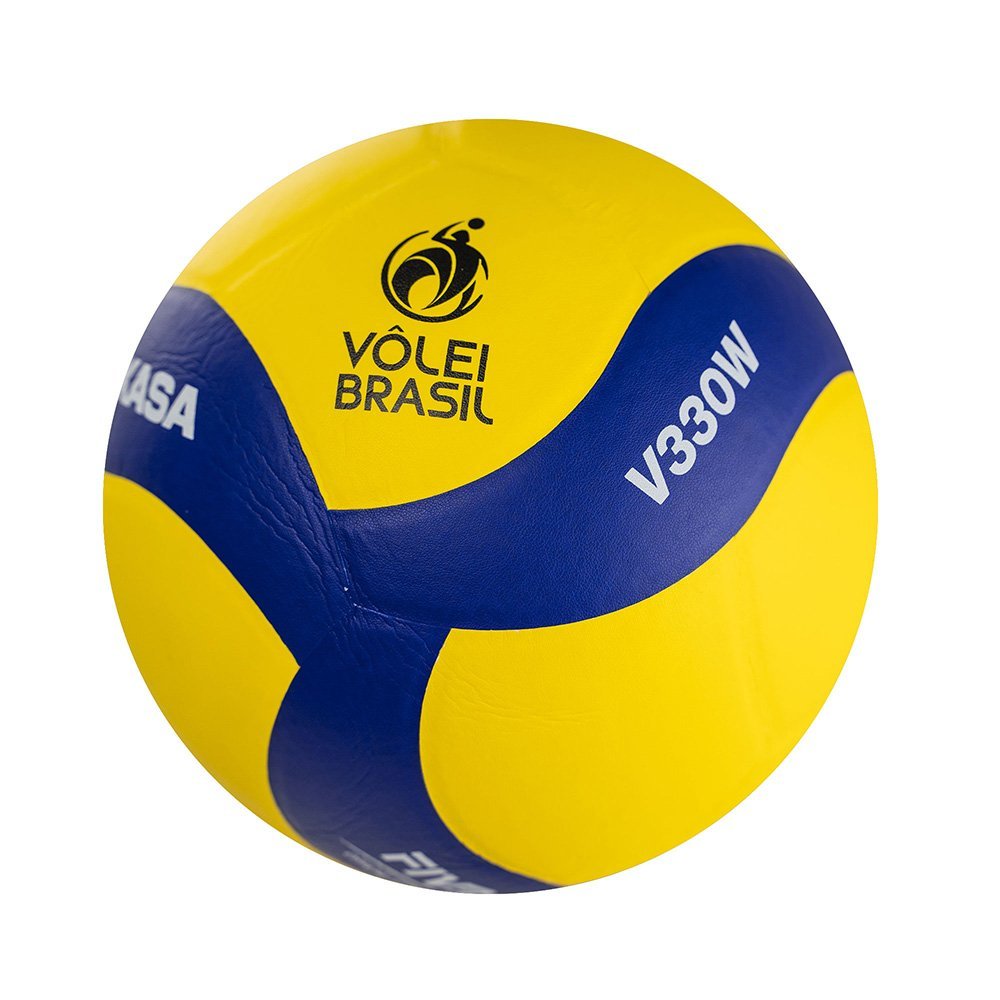 Bola de Futevôlei Mikasa FT-5 Amarela com Vermelho - HUPI