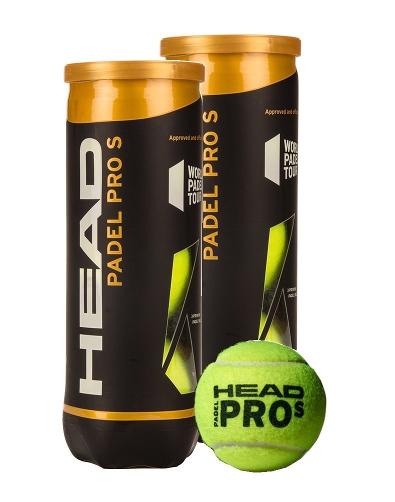 Head Padel Tubo de 3 Pelotas de Padel 