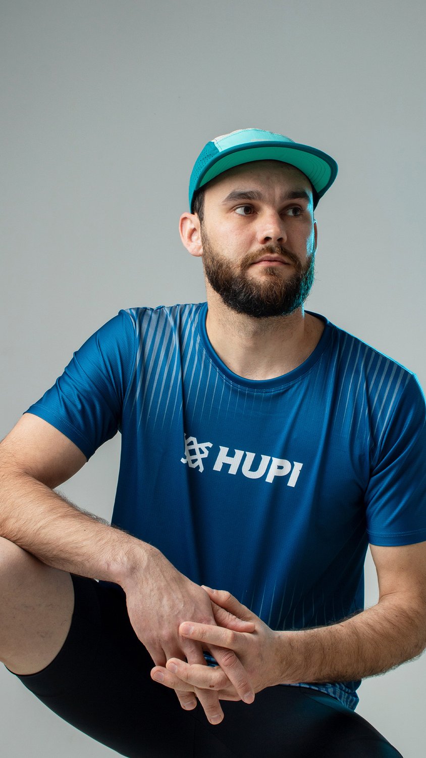 Boné HUPI Run Supreme Air Turquesa Boné HUPI Run Supreme Air Turquesa
