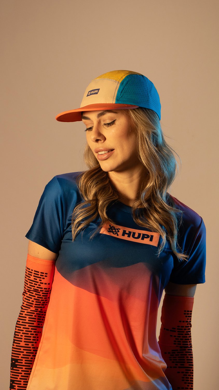 Boné HUPI Run Supreme Air Laranja Boné HUPI Run Supreme Air Laranja