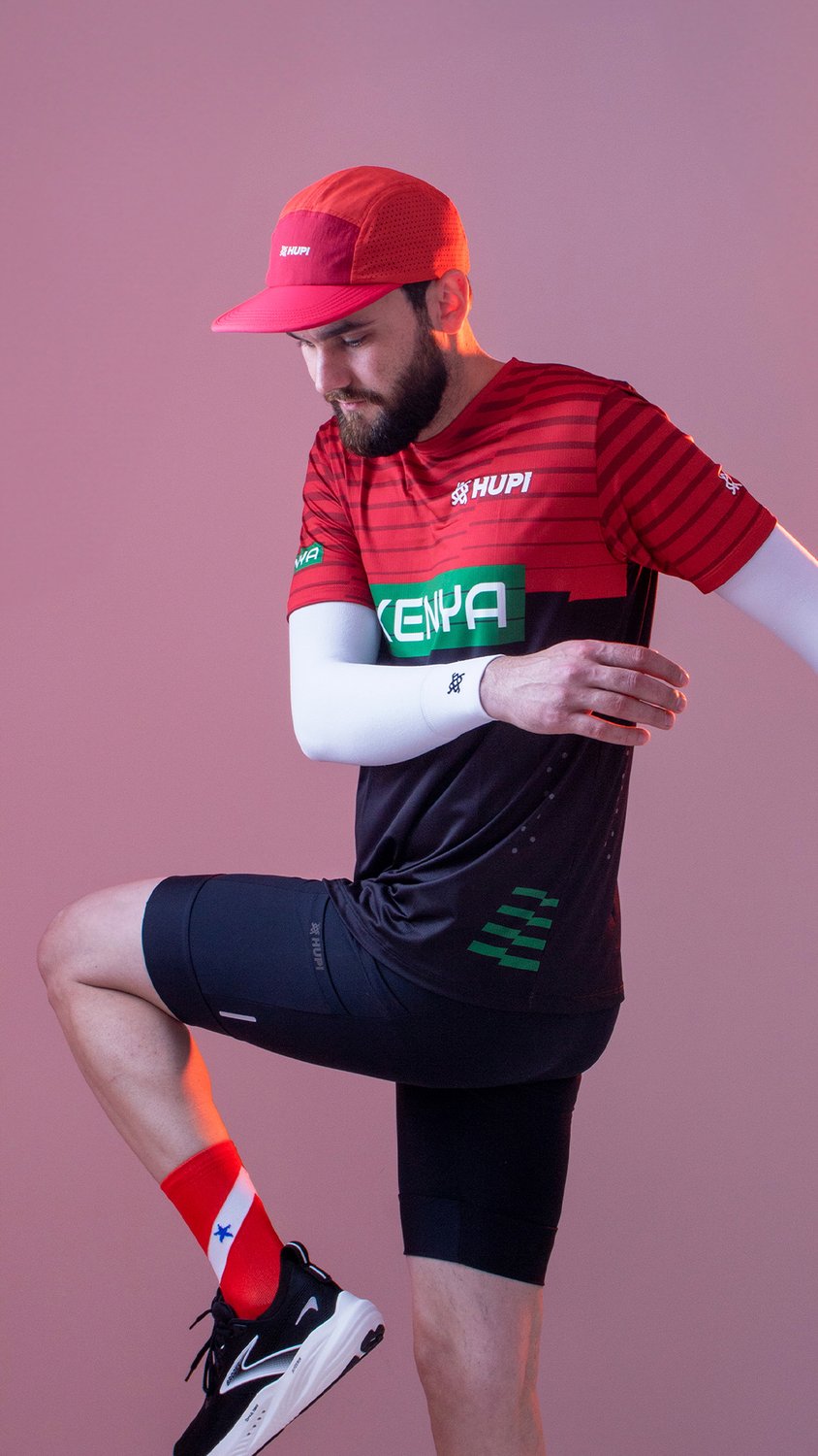 Boné HUPI Run Supreme Air Vermelho Boné HUPI Run Supreme Air Vermelho