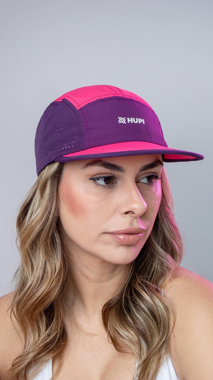 Boné HUPI Run Supreme Air Roxo Boné HUPI Run Supreme Air Roxo