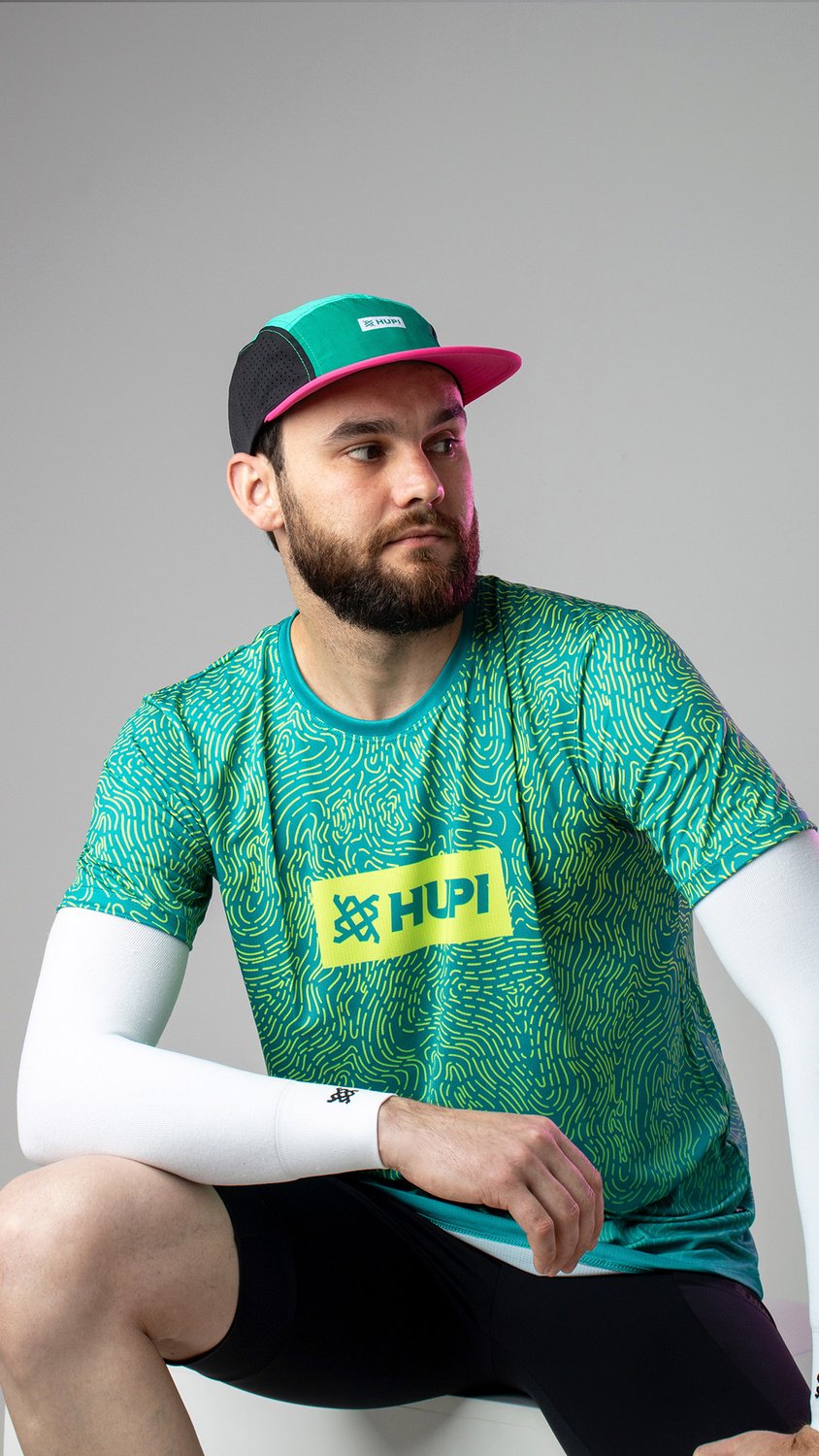 Boné HUPI Run Supreme Air Verde Boné HUPI Run Supreme Air Verde