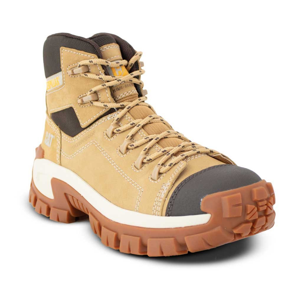 Bota Caterpillar Deplete Waterproof Masculina Marrom Escuro - HUPI