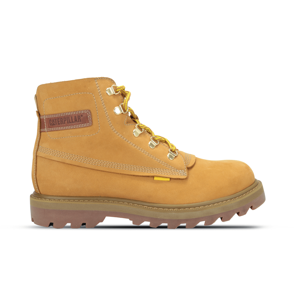 Bota Masculina Caterpillar em Couro Marrom