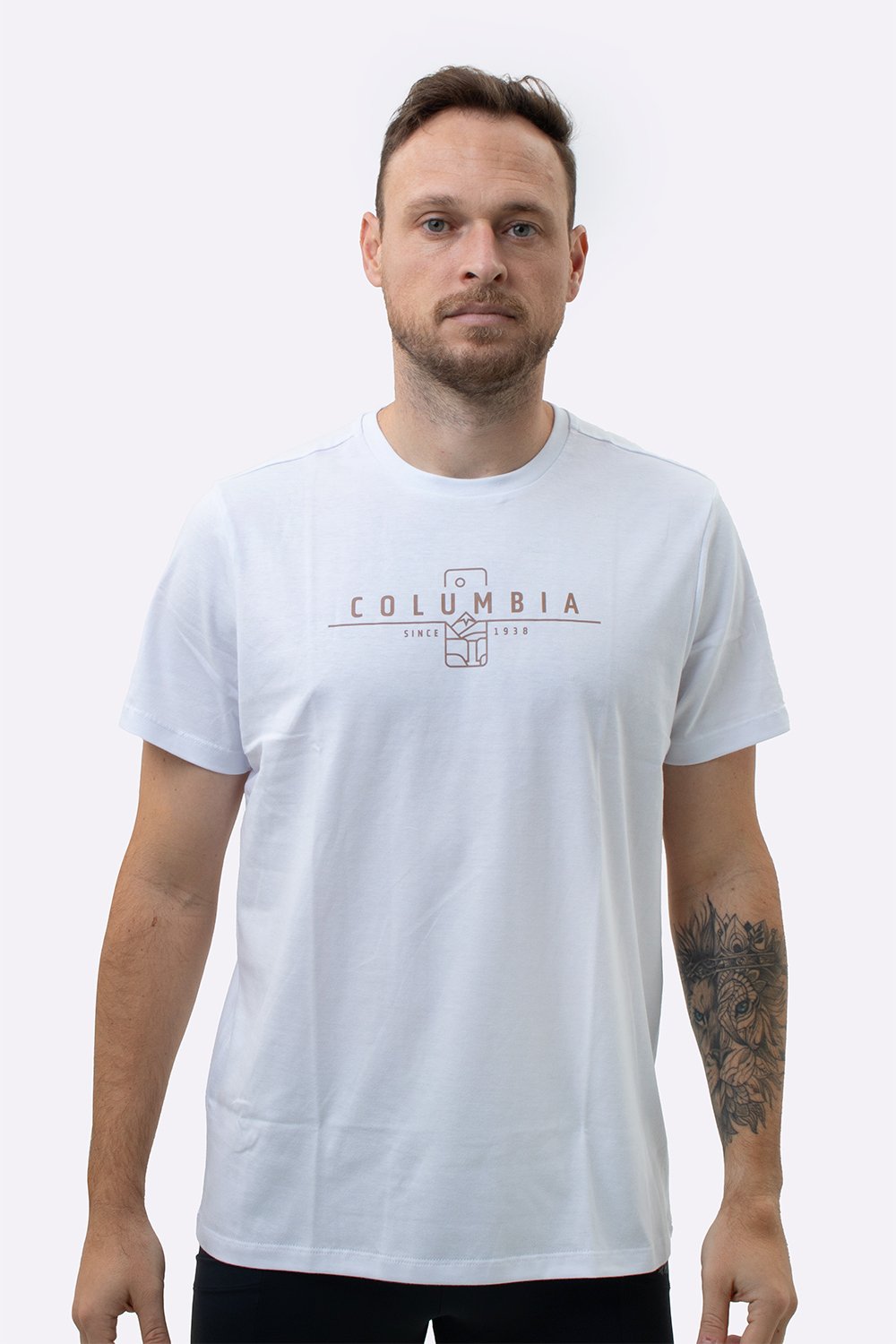 Camiseta Columbia Nature Rules 2 Branco Masculina Camiseta Columbia Nature Rules 2 Branco Masculina