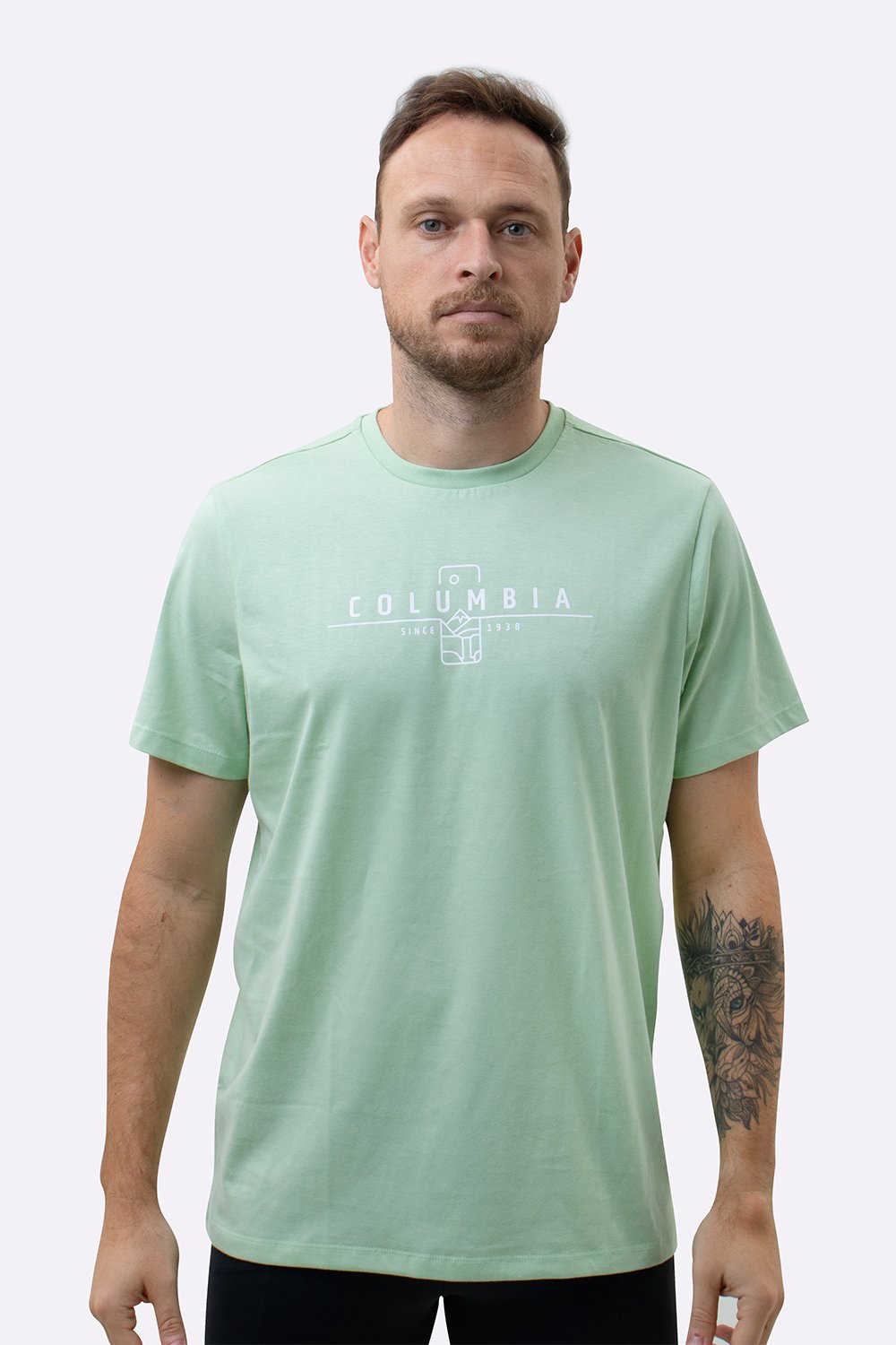 Camiseta Columbia Nature Rules 2 Verde Masculina Camiseta Columbia Nature Rules 2 Verde Masculina