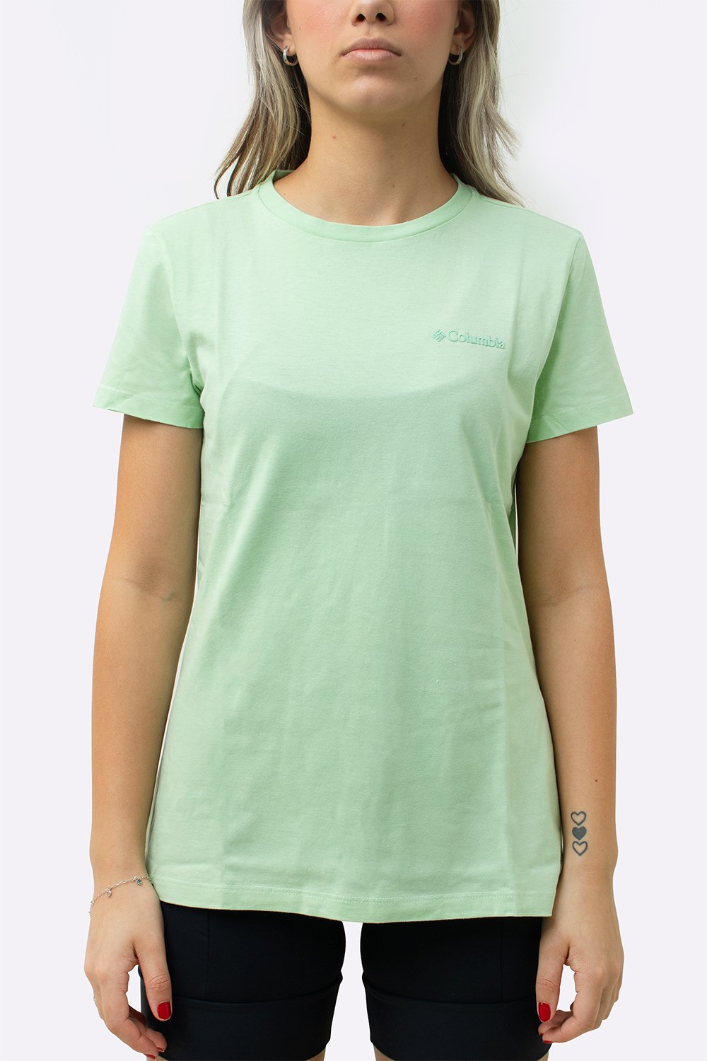 Camiseta Feminina Columbia Basica Silk Verde Camiseta Feminina Columbia Basica Silk Verde