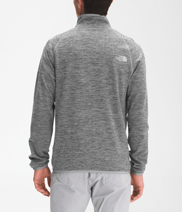 Casaco The North Face Fleece Masculino Canyonlands Full Zip Cinza Casaco The North Face Fleece Masculino Canyonlands Full Zip Cinza
