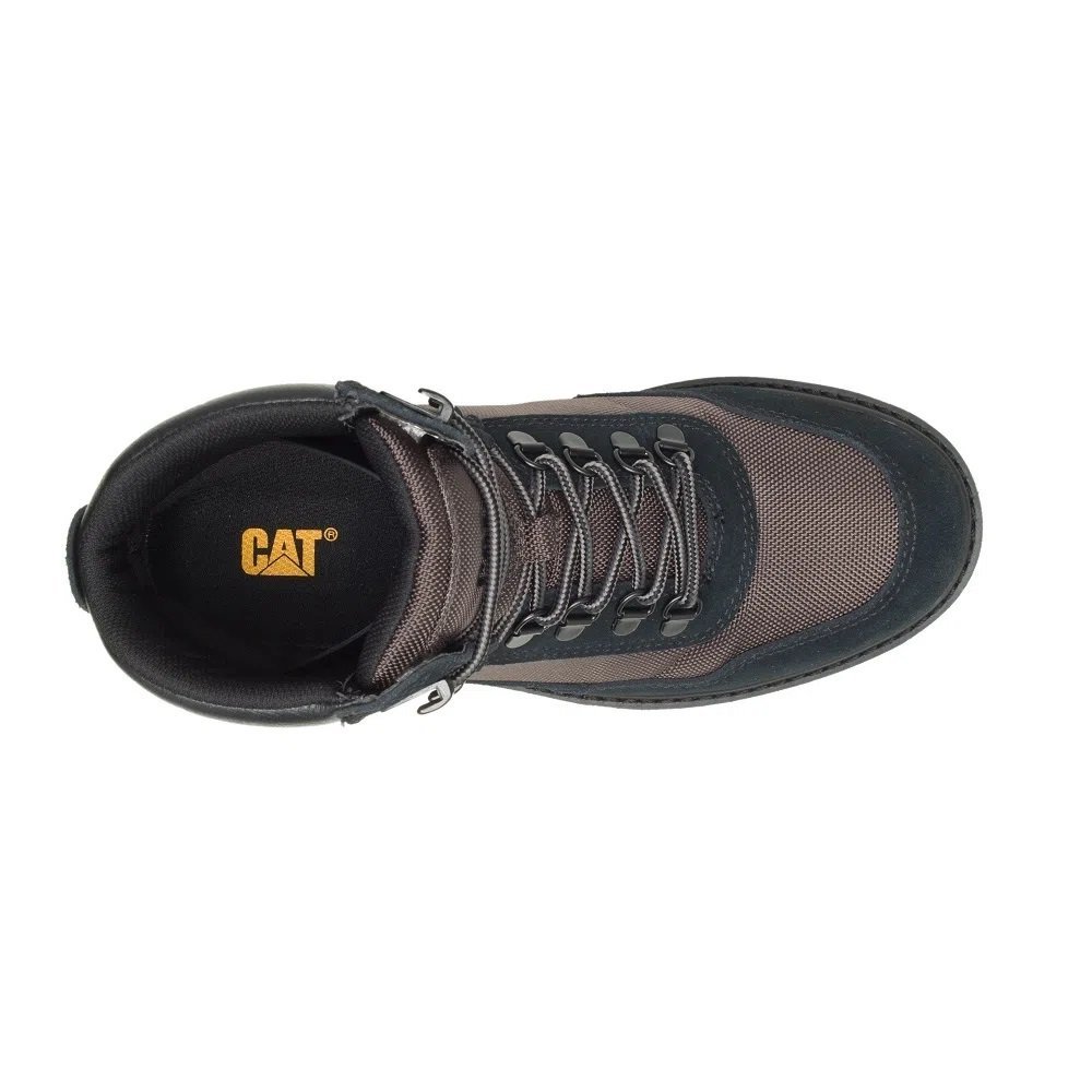 Tenis Bota Caterpillar Cat Super Leve Cor Cinza + Relogio