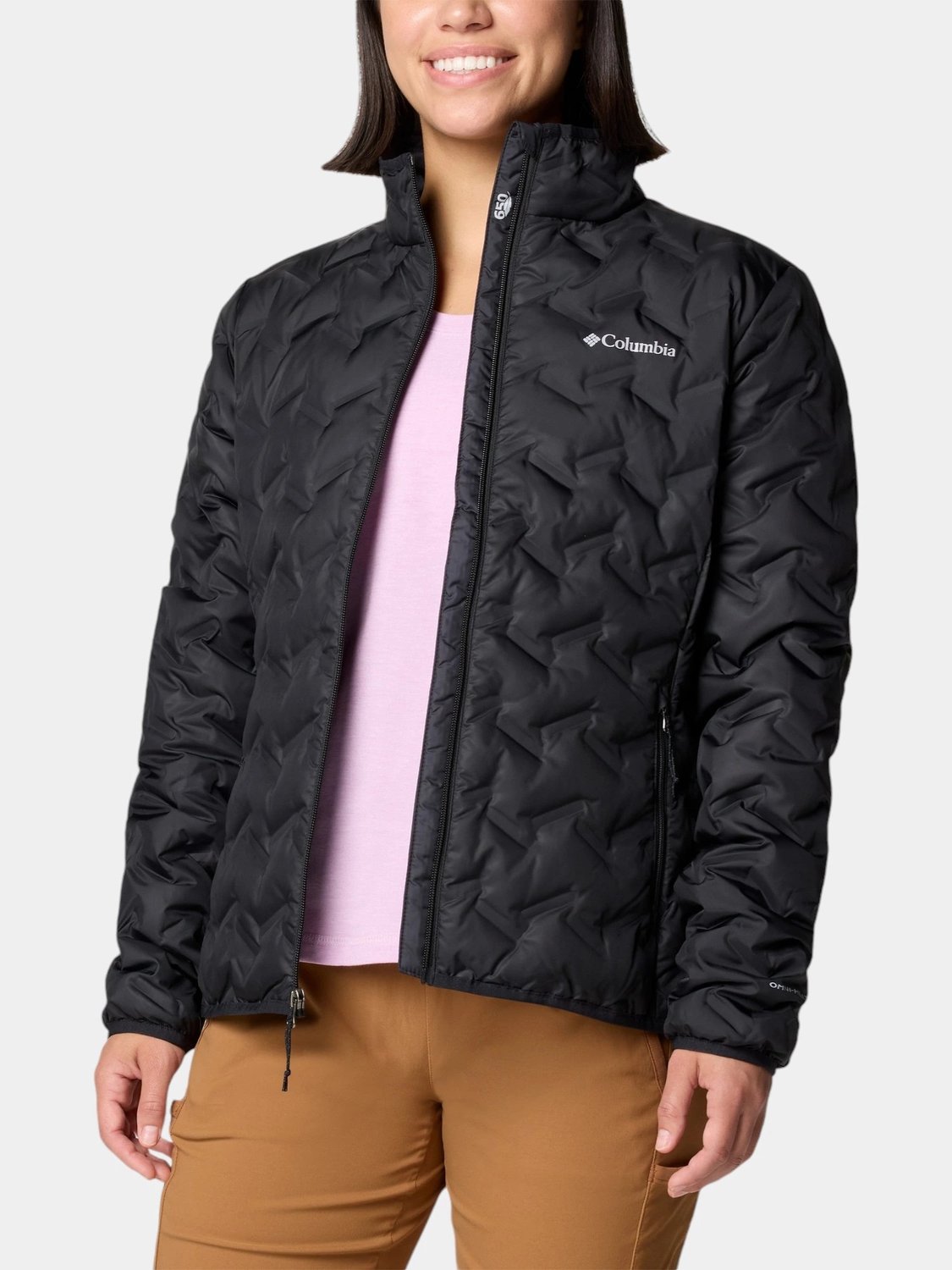 Jaqueta Columbia Delta Ridge II Down Feminina Preto Jaqueta Columbia Delta Ridge II Down Feminina Preto