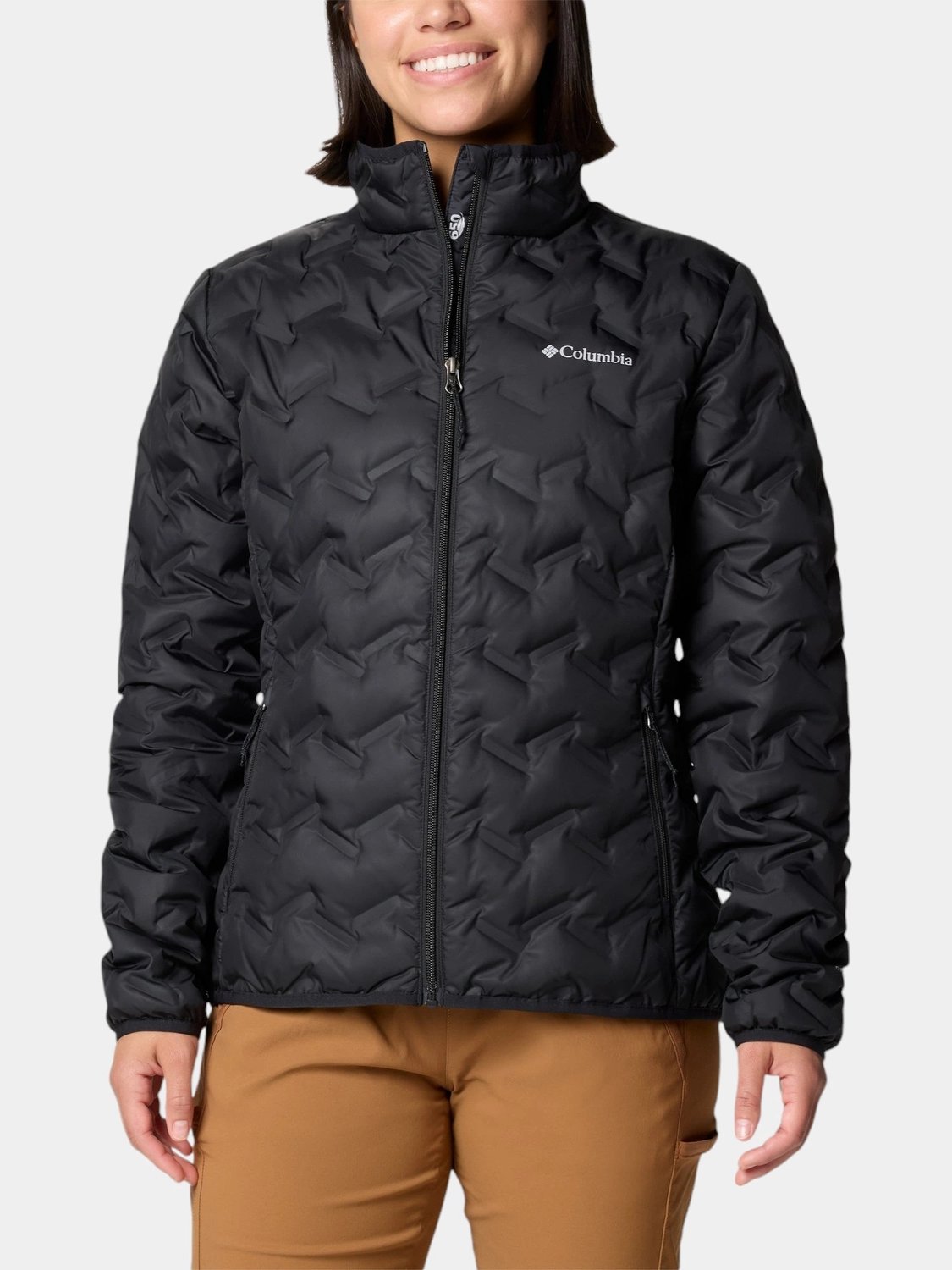 Jaqueta Columbia Delta Ridge II Down Feminina Preto Jaqueta Columbia Delta Ridge II Down Feminina Preto