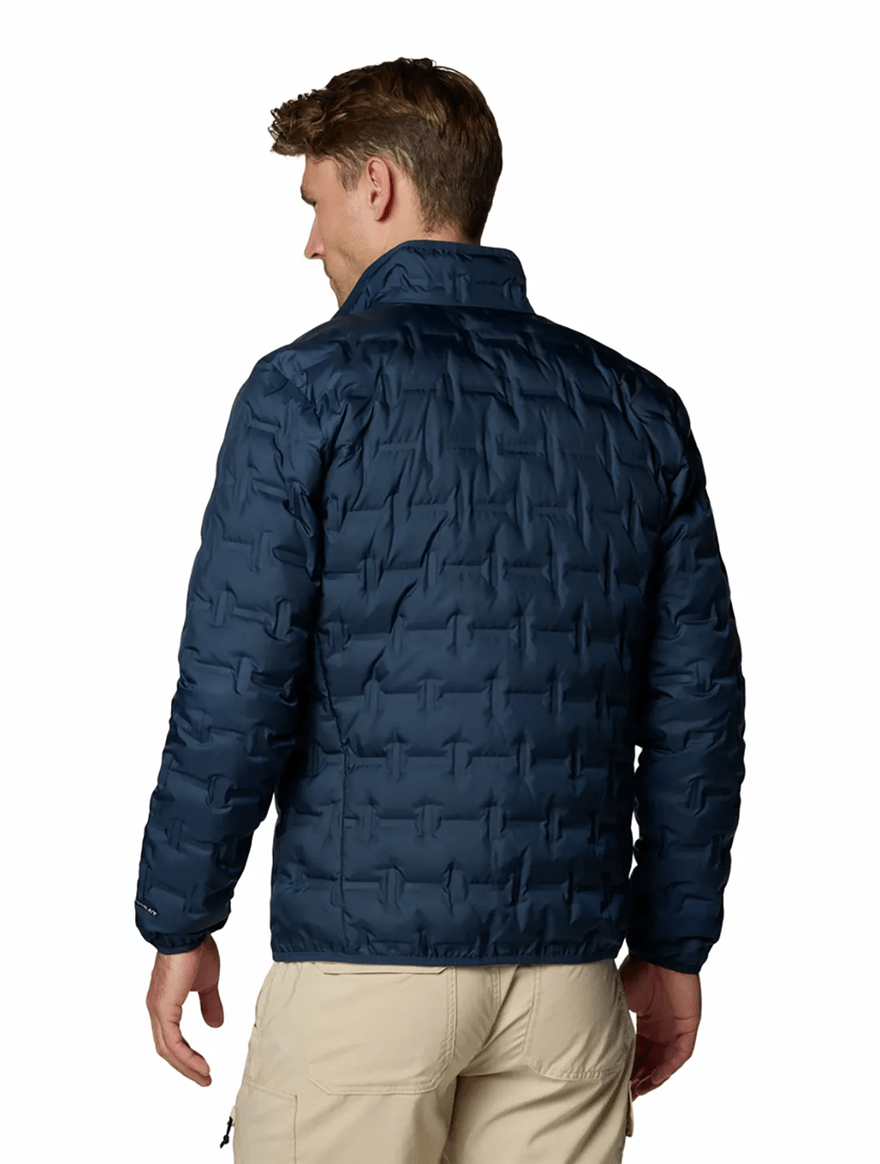 Jaqueta Columbia Down Delta Ridge Sem Capuz Azul Marinho Masculino