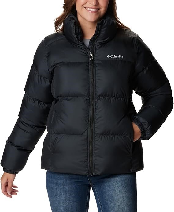 Jaqueta Columbia Puffect II Full Zip Preto Feminino Jaqueta Columbia Puffect II Full Zip Preto Feminino