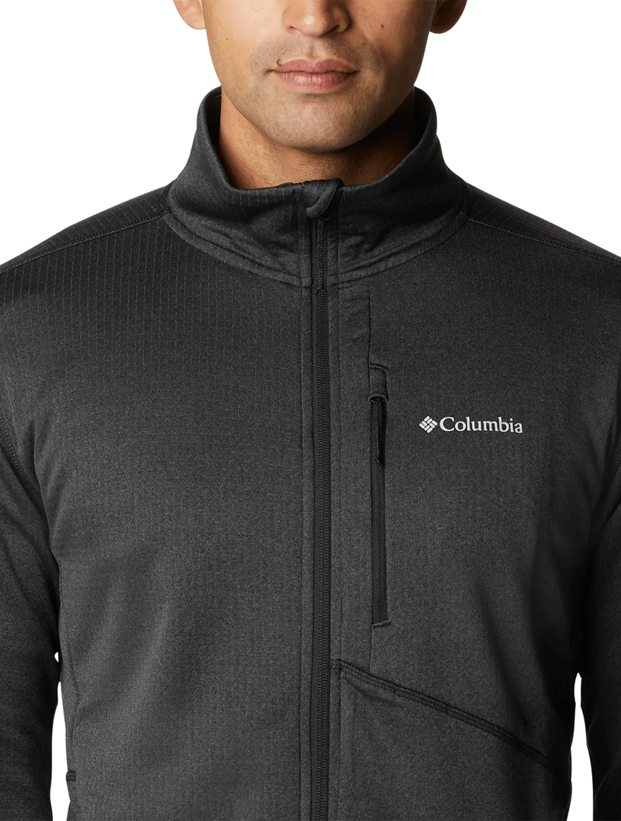 Jaqueta Fleece Columbia Masculina Park View Cinza Jaqueta Fleece Columbia Masculina Park View Cinza