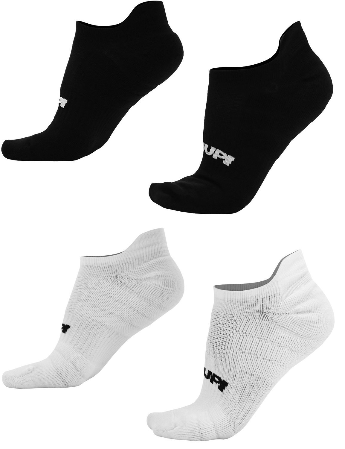 Kit 02 Pares Meia Corrida HUPI Running Pro Invisível Kit 02 Pares Meia Corrida HUPI Running Pro Invisível