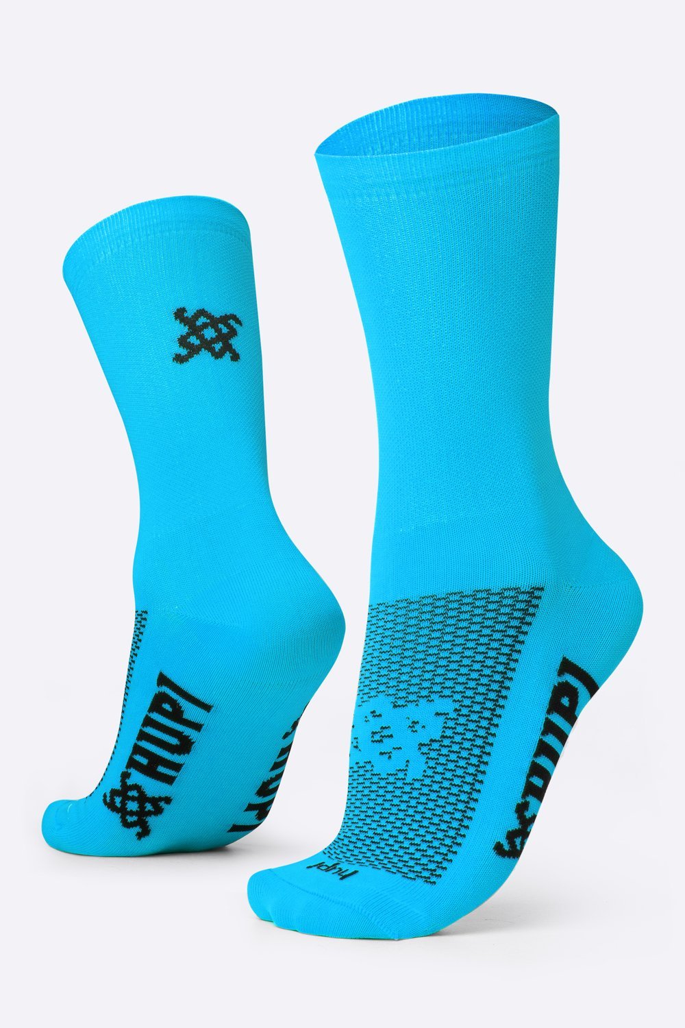 Kit 03 Pares Meia para Corrida HUPI Lisas Coloridas