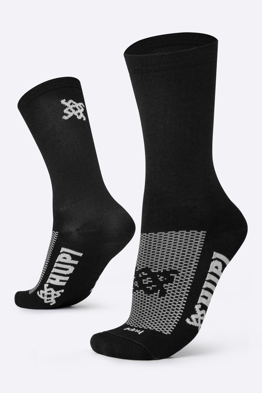 Kit 04 Pares Meia De Corrida HUPI Sport Lisas Coloridas
