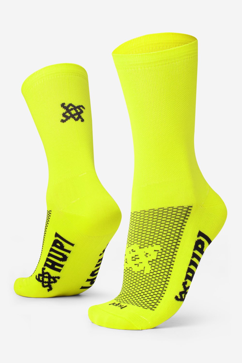 Kit 04 Pares Meia De Corrida HUPI Sport Lisas Coloridas