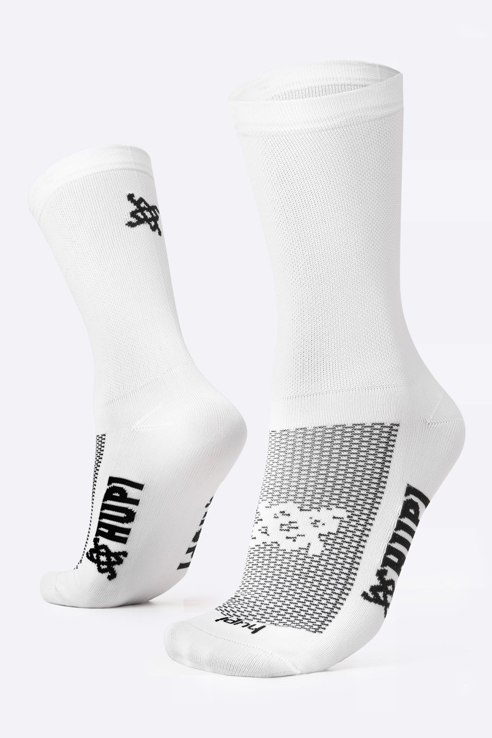 Kit 04 Pares Meia De Corrida HUPI Sport Lisas Coloridas