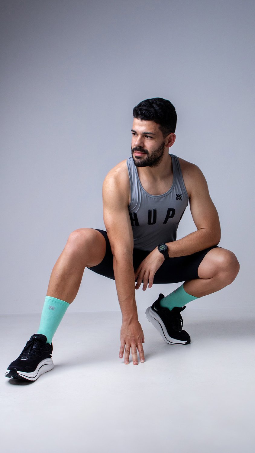 Kit 4 Meias de Corrida HUPI Color Pace