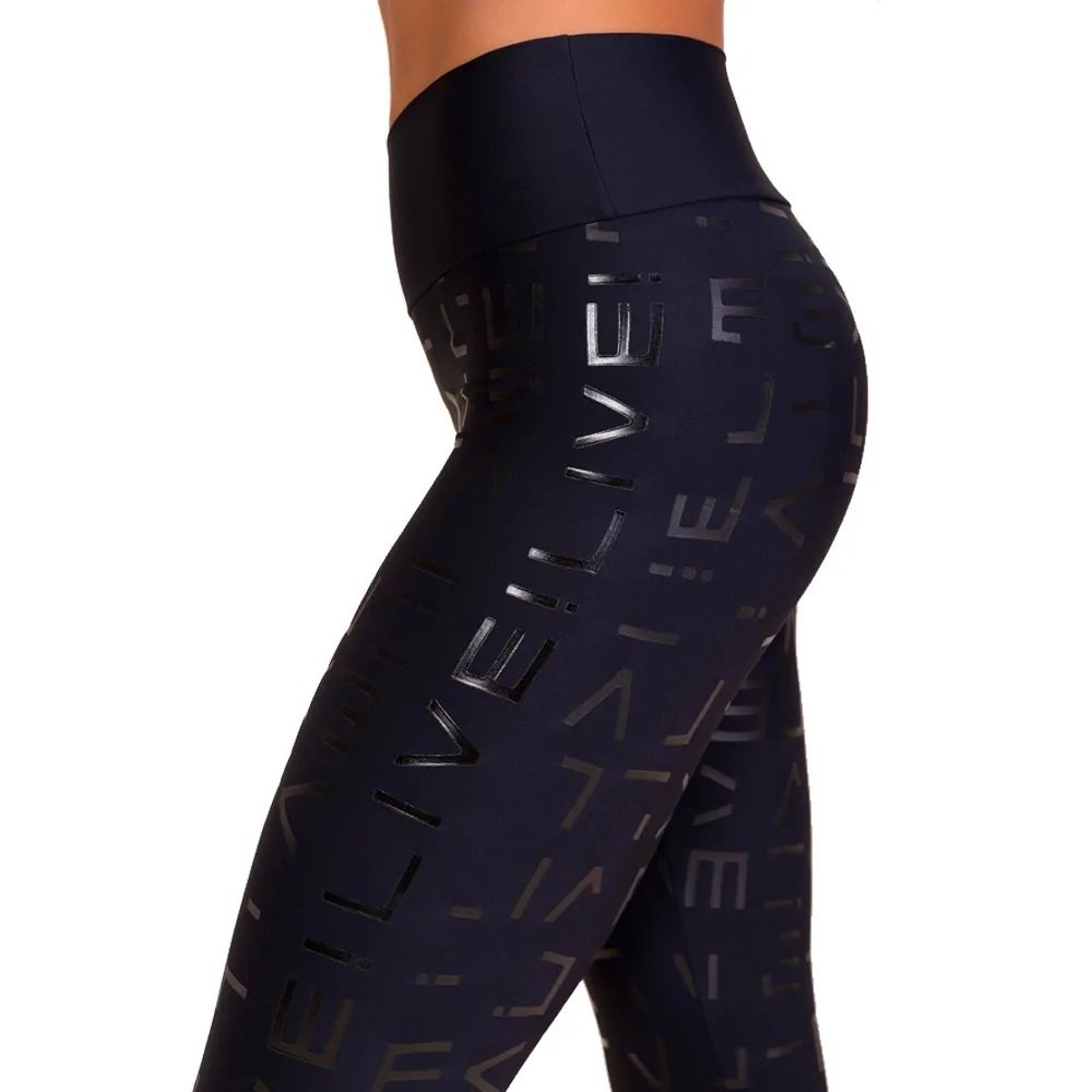 Legging Live Icon Hydefit Adaptiv Preto Legging Live Icon Hydefit Adaptiv Preto