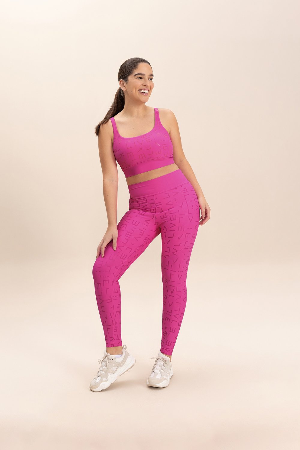 Legging Live Icon Hydefit Adaptiv Rosa Pink Legging Live Icon Hydefit Adaptiv Rosa Pink