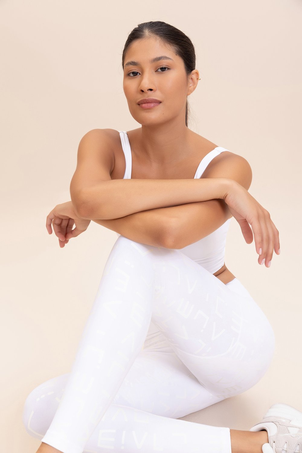 Legging Live Icon Hydefit Adaptiv Branco Legging Live Icon Hydefit Adaptiv Branco