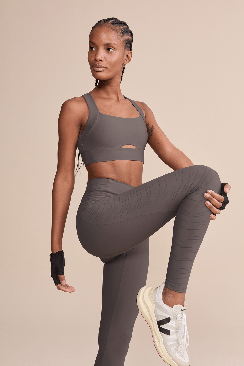 Calça Legging Hydefit Adaptiv Up Marrom Calça Legging Hydefit Adaptiv Up Marrom