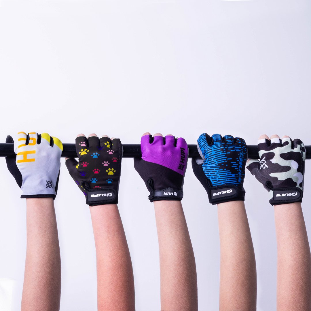 Luva Ciclismo HUPI Eco Dedo Curto Love Pets Luva Ciclismo HUPI Eco Dedo Curto Love Pets
