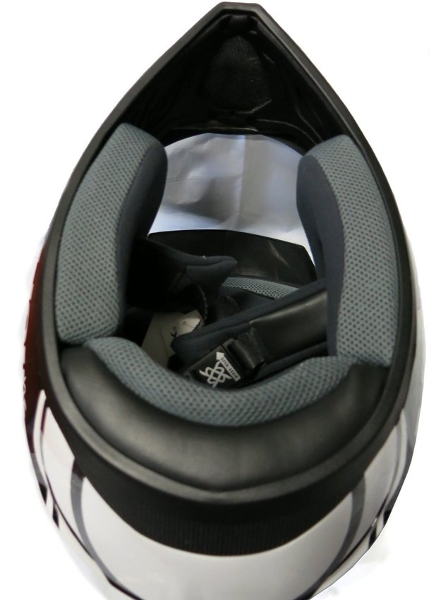 Capacete HUPI DH-2 Bmx/Downhill Preto/Branco