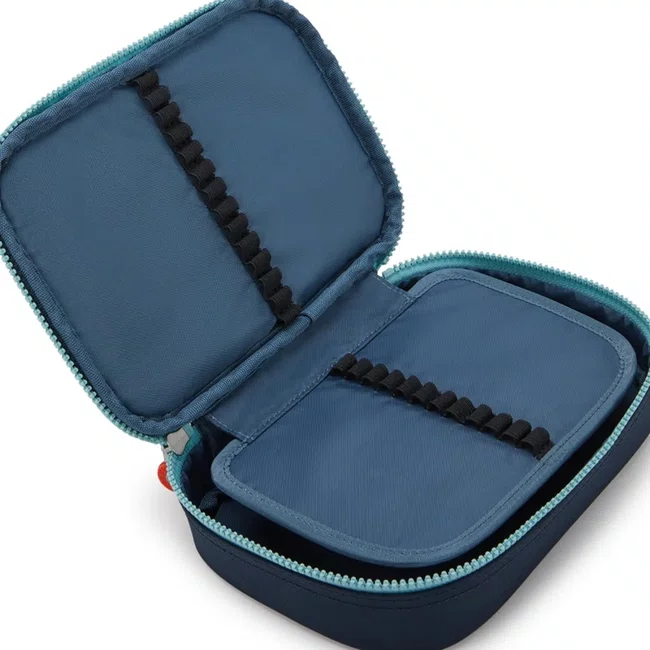 Estojo Kipling 100 Pens Azul Marinho