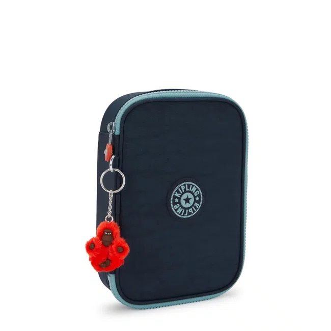 Estojo Kipling 100 Pens Azul Marinho