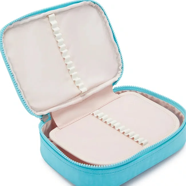 Estojo Kipling 100 Pens Azul-Turquesa