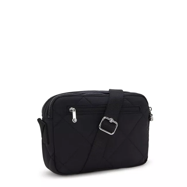 Bolsa Kipling Abanu M Zip Preto