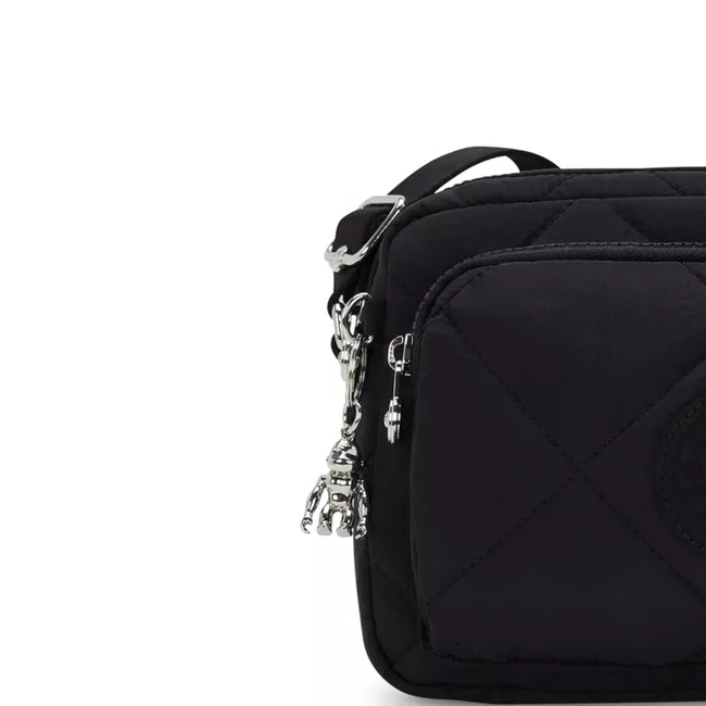 Bolsa Kipling Abanu M Zip Preto