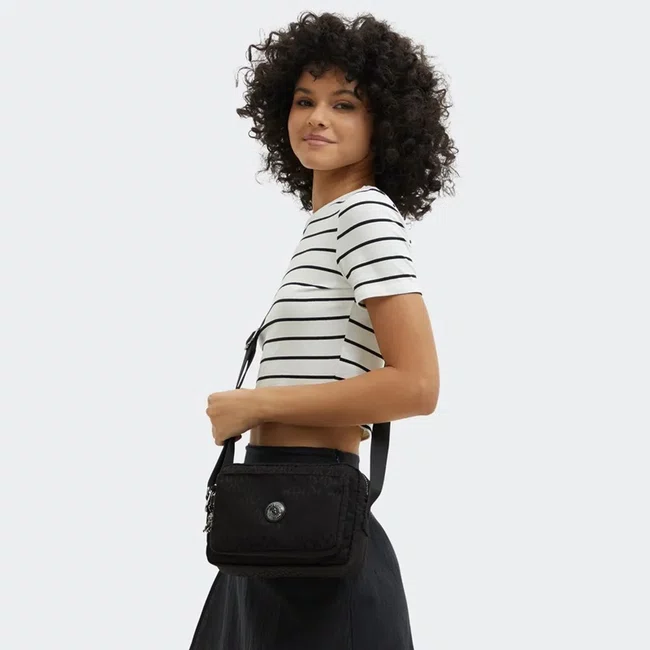 Bolsa Kipling Abanu M Preta