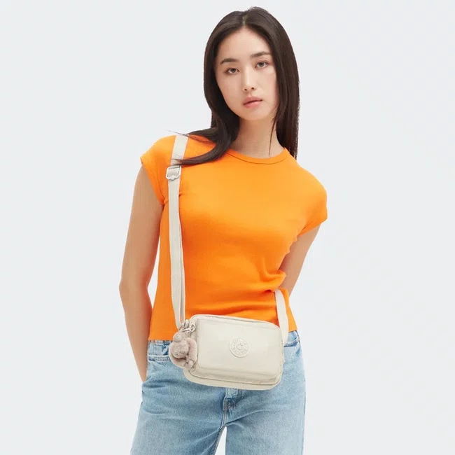 Bolsa Kipling Abanu Dourado