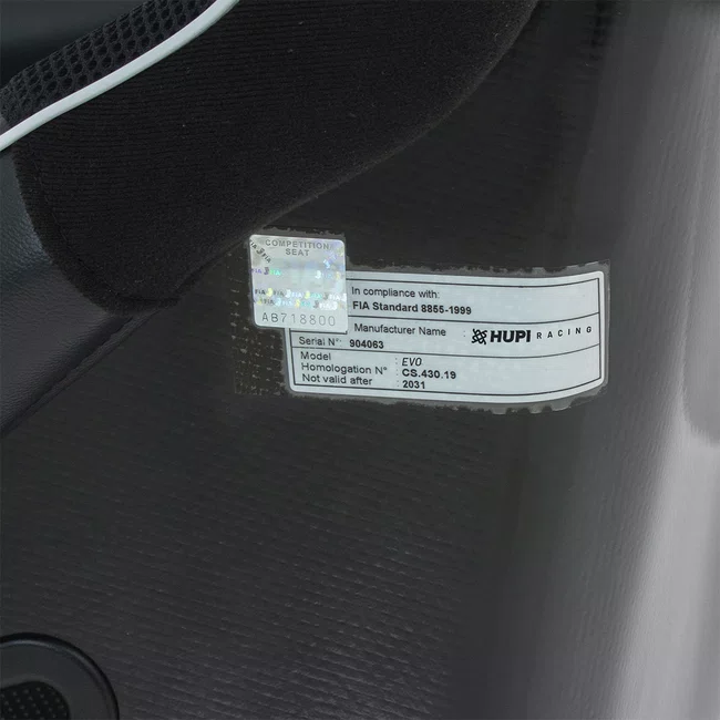 Banco para Automobilismo HUPI Racing Evo