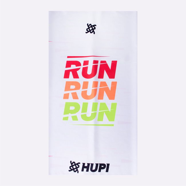 Bandana HUPI Run Run Run Branco