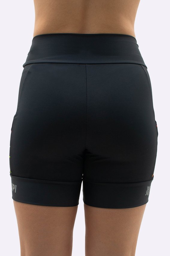 Bermuda Compressão Feminina HUPI Curta Run Run Run