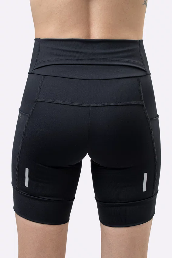 Bermuda Compressão Feminina HUPI Longa Major Preta