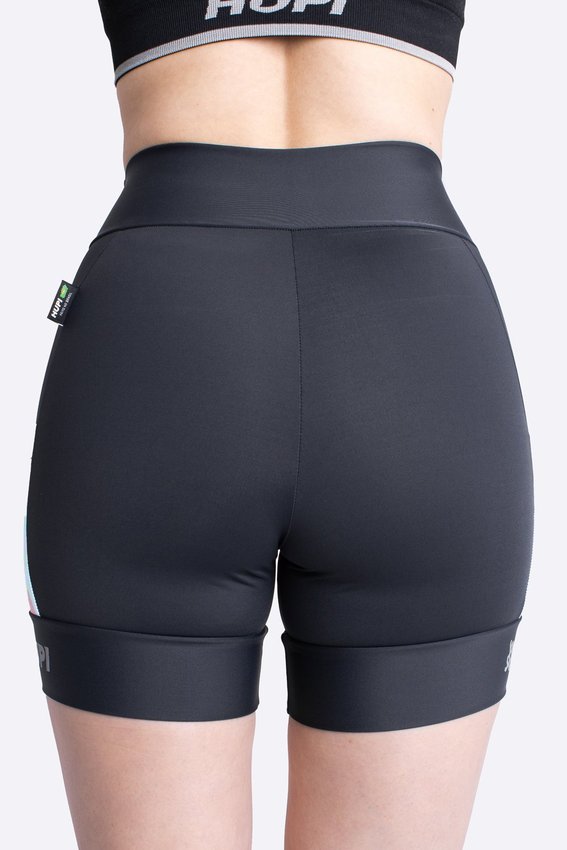 Bermuda Compressao Feminina HUPI Run Curta Boreal