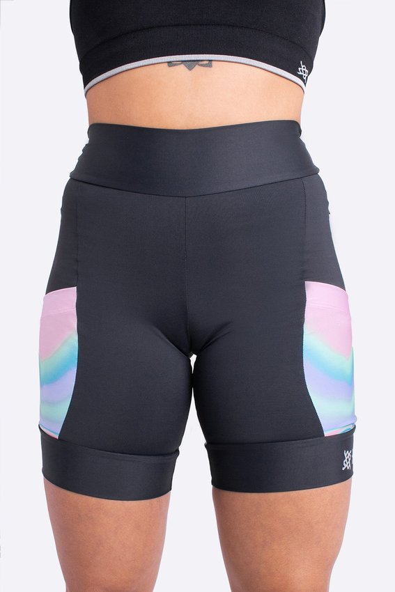 Bermuda Compressão Feminina HUPI Run Longa Boreal