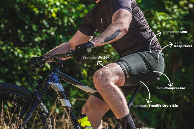 Bermuda de Ciclismo HUPI EVO Unissex